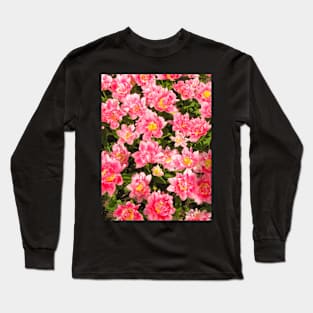 Pink Tulips Long Sleeve T-Shirt